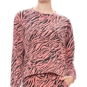 NWOT Sundry Zebra Sweatshirt
